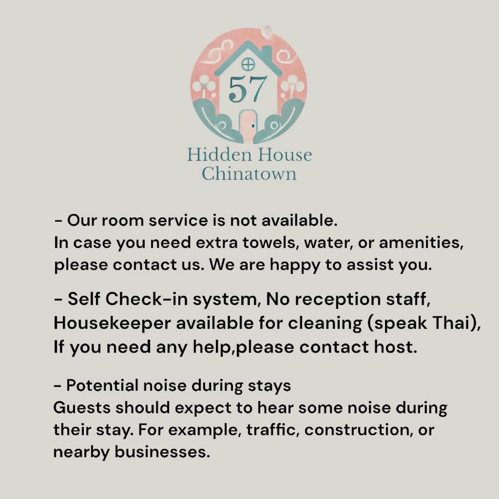 ホテル 57 Hidden House Bkk Chinatown バンコク都 エクステリア 写真